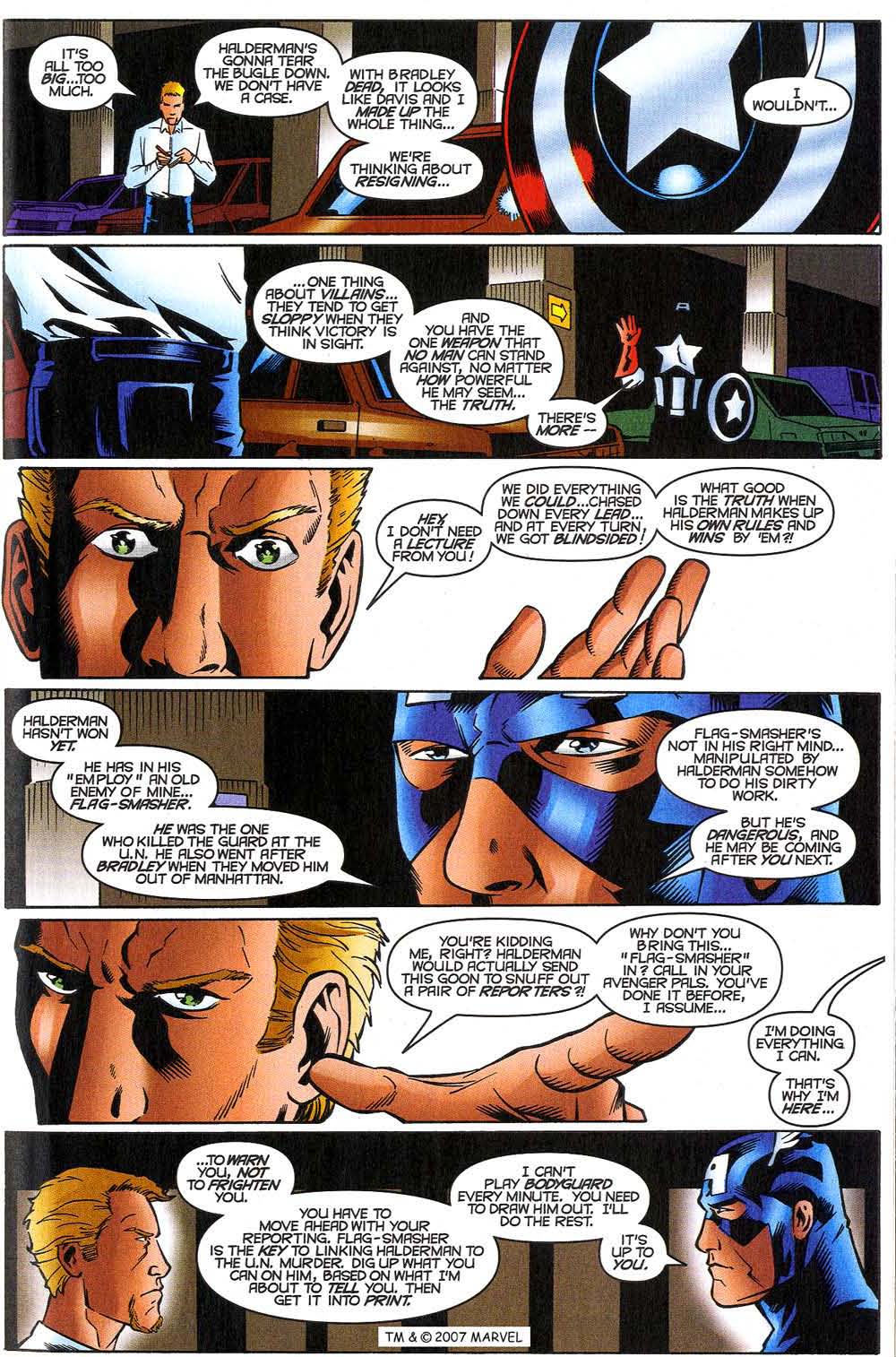 Read online Captain America (1998) comic - Issue # Annual 1999 - 39