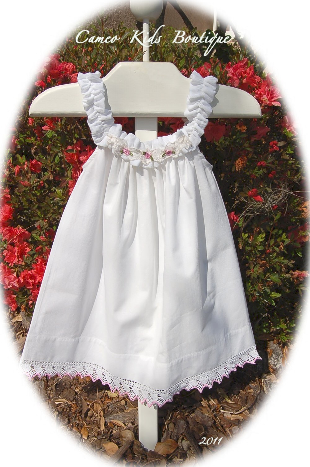 Cameo Kids Boutique Newly Designed Vintage Pillowcase Dress at Cameo