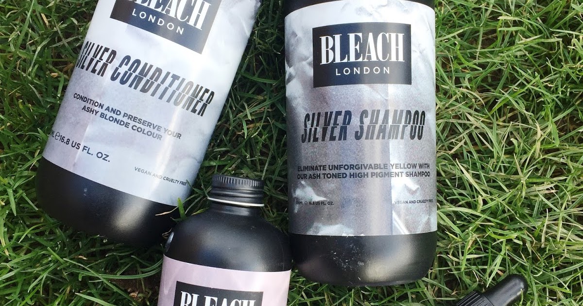 Bleach London Silver Shampoo and Conditioner The Review Molly