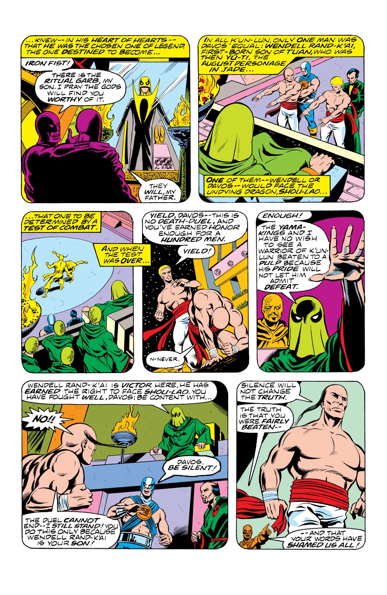 Read online Marvel Masterworks: Iron Fist comic -  Issue # TPB 2 (Part 3) - 65