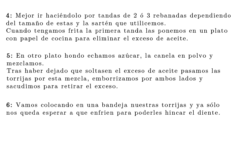 receta torrijas recipe