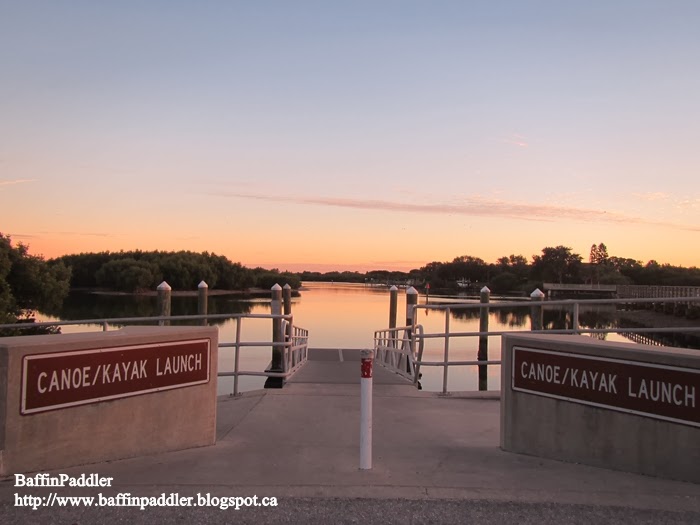 Beautiful canoe/kayak launches Weedon Island, St. Petersburg, Florida