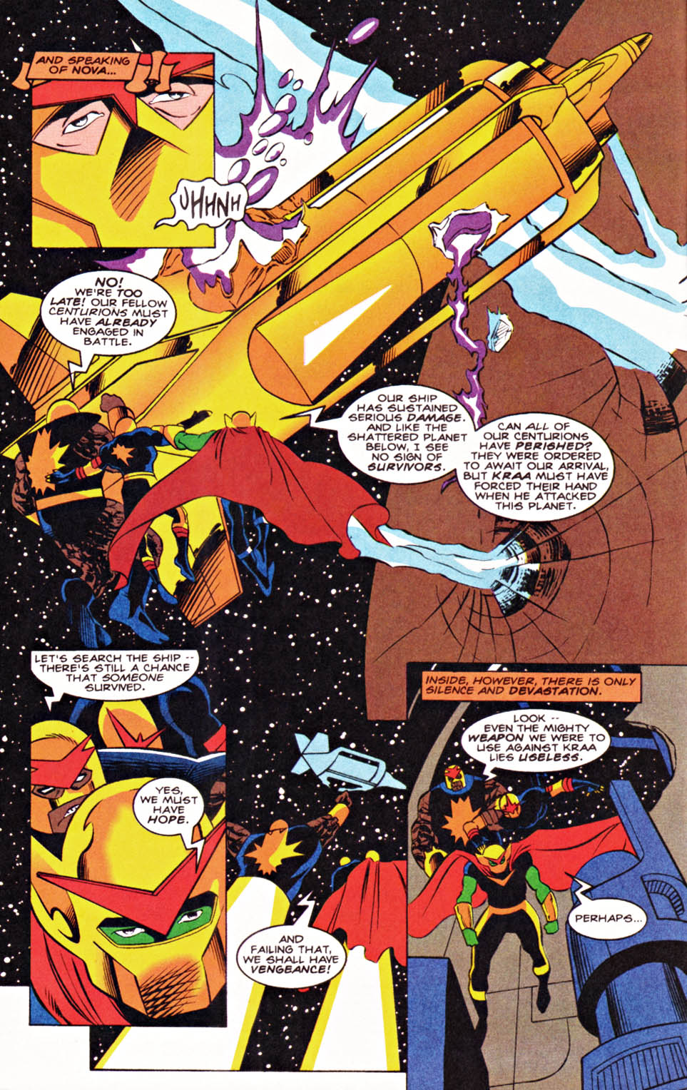 Read online Nova (1994) comic -  Issue #15 - 15