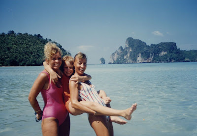 in the bay at Phi Phi Island Thailand