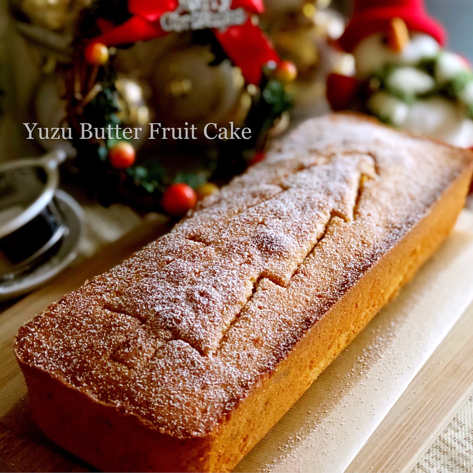 My Mind Patch Yuzu Fruit Butter Cake 柚子茶杂果牛油蛋糕