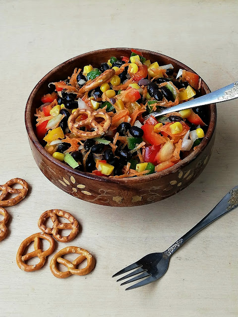 Vegan blackbeans salad Vegan blackbeans salad