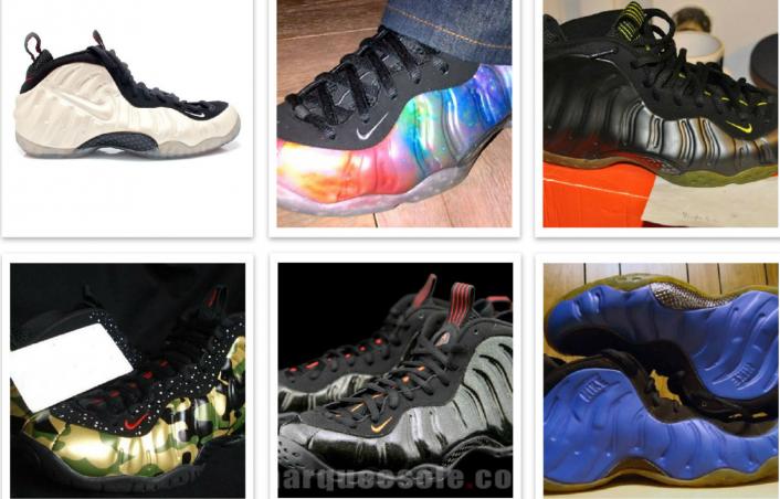 unreleased foamposites