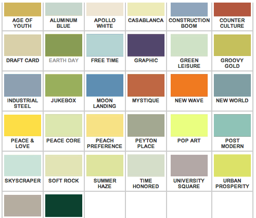 Mad for Mid-Century: Authentic Mid-Century Ranch Exterior Colors