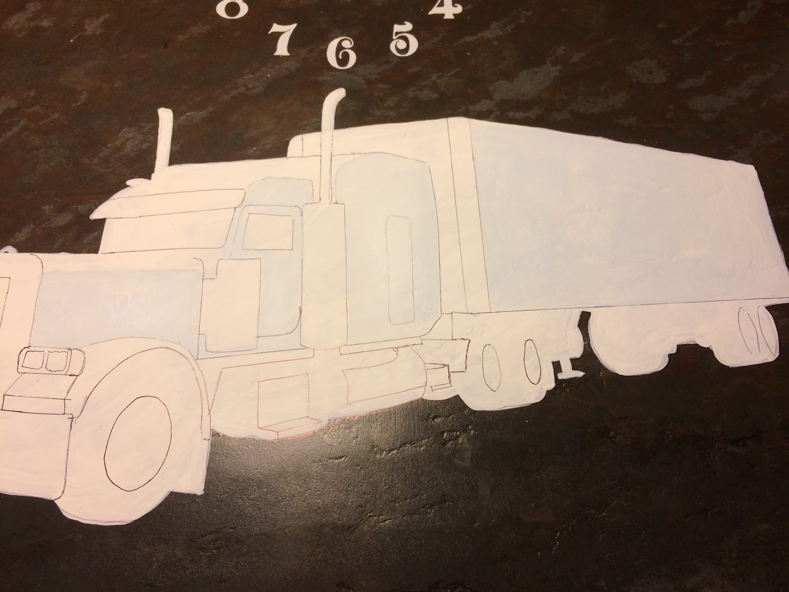 How to Paint A SemiTrailer Truck