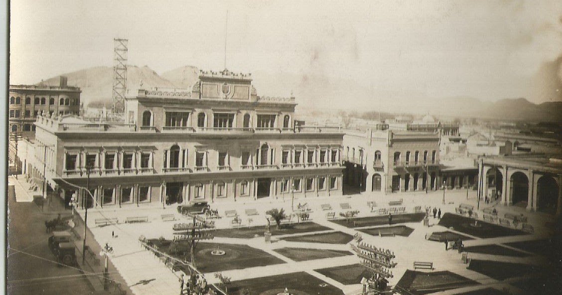 Conoce Saltillo Antigua Postal del Palacio de Gobierno