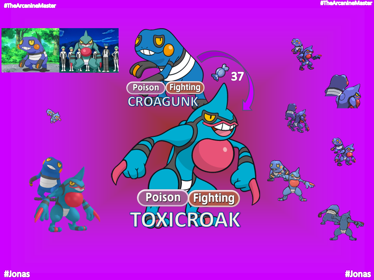 POKÉMON Pokémon da Semana Toxicroak