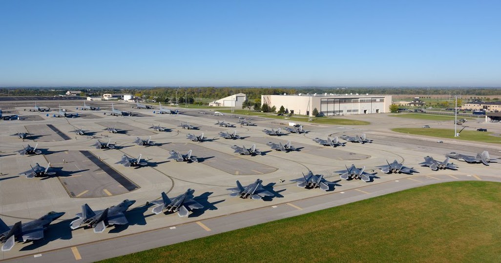 Asian Defence News Evacuation of F22 Raptors from Langley AFB