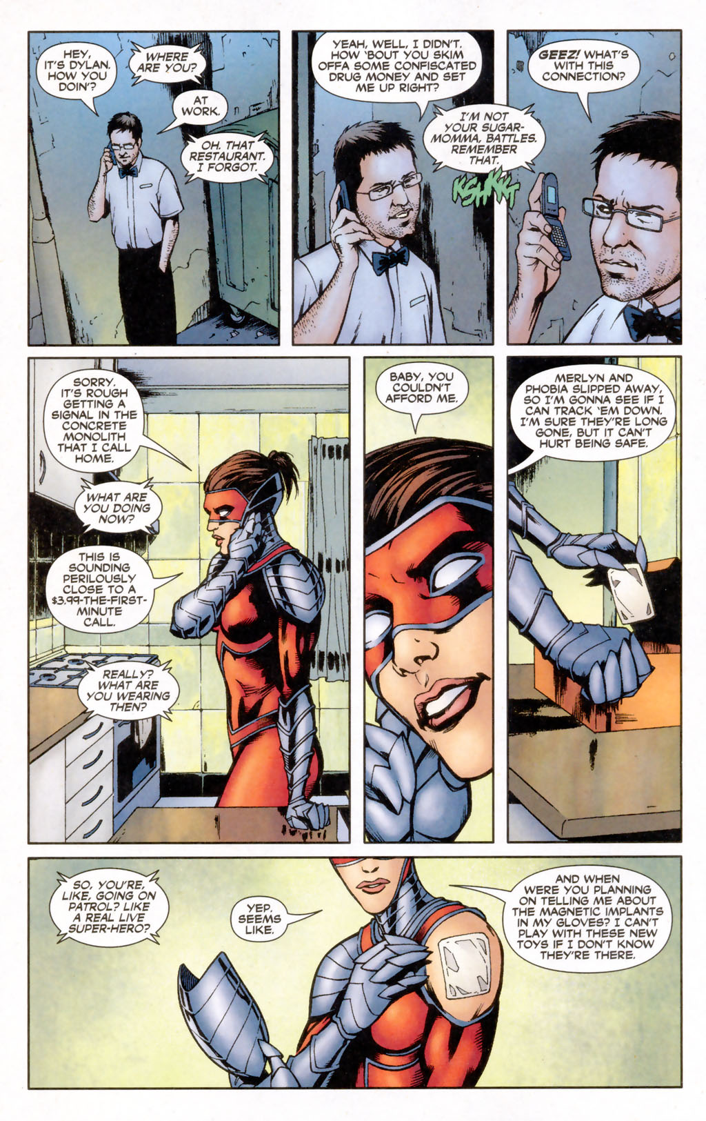Read online Manhunter (2004) comic -  Issue #10 - 18