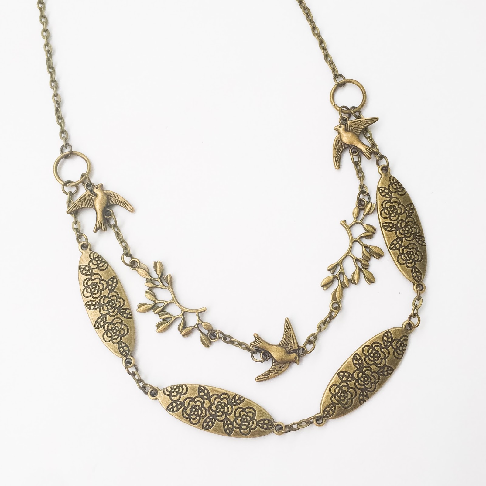 Craft Fantastic Blog Tiered Connector Necklace