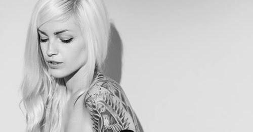 Sexy Inked Blonde In Flattering Lingerie Just A Pretty Tattoo