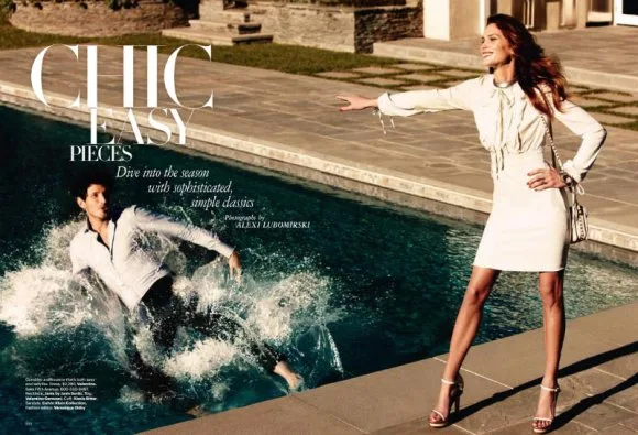 Editorial 'Chic Babe' features in Harper's Bazaar US, May 2011
