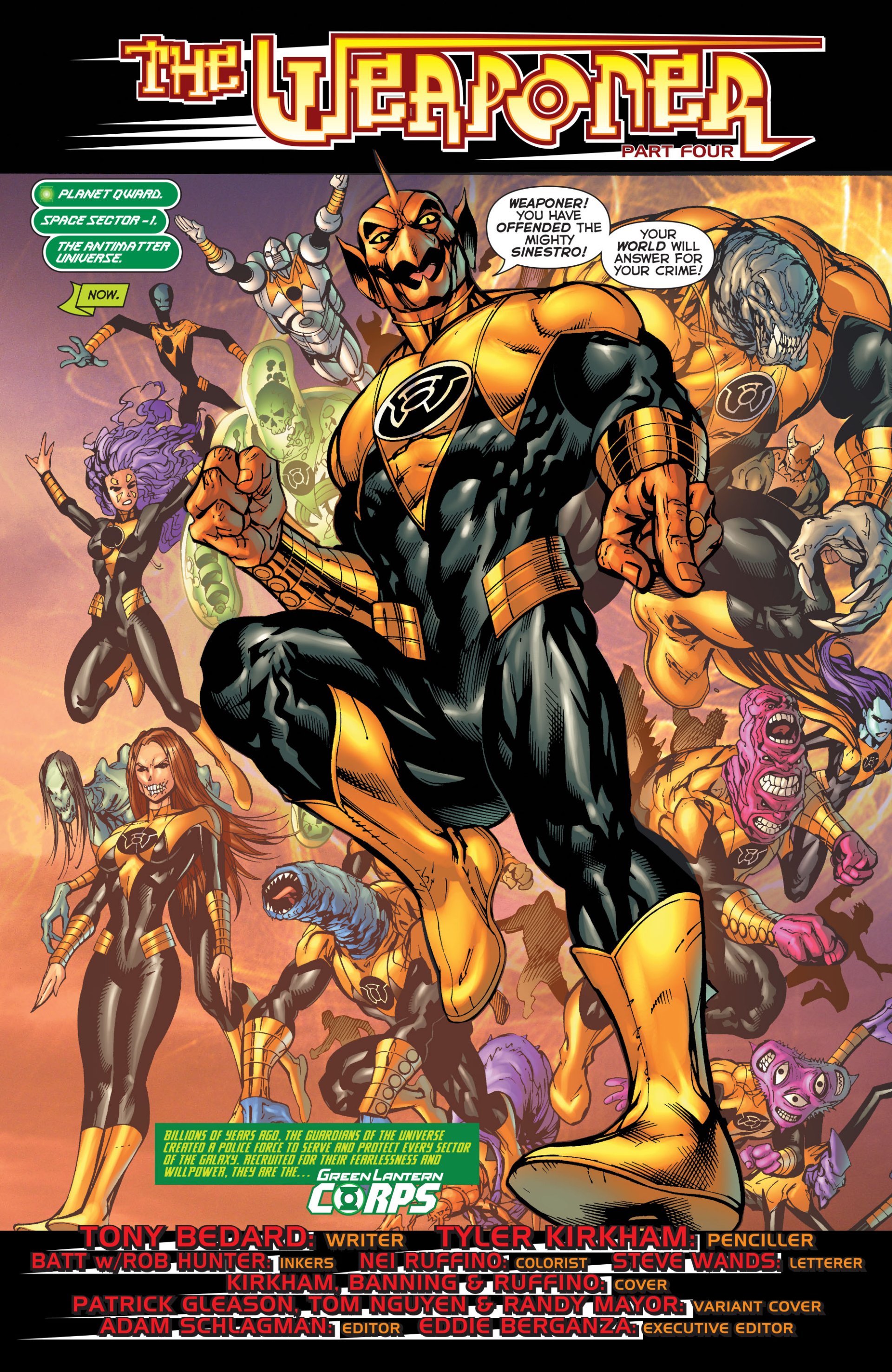 Read online Green Lantern Corps (2006) comic -  Issue #56 - 5