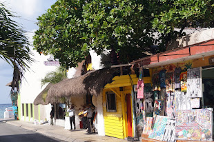 Shops and Mariachi in Cozumel