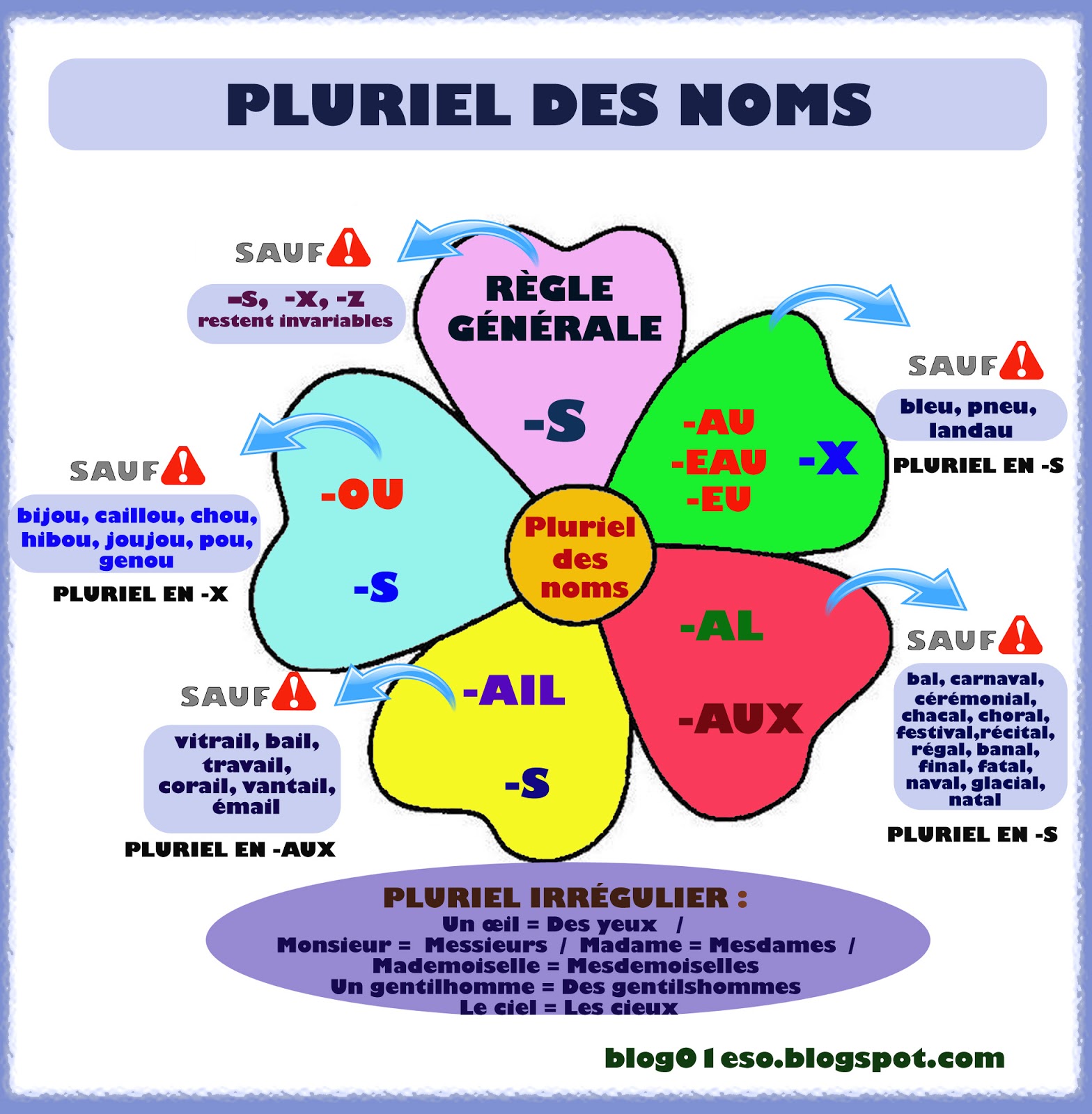 Le Pluriel Des Adjectifs Au Cm Evaluation Et Bilan Imprimer Avec | Hot ...