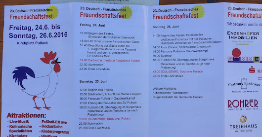 The Pullach Deutsch - Französisches Freundschaftsfest