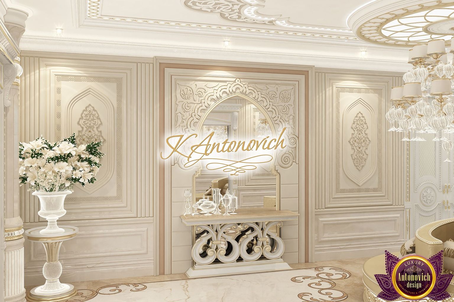 LUXURY ANTONOVICH DESIGN UAE: Luxurious interior design by Katrina ...