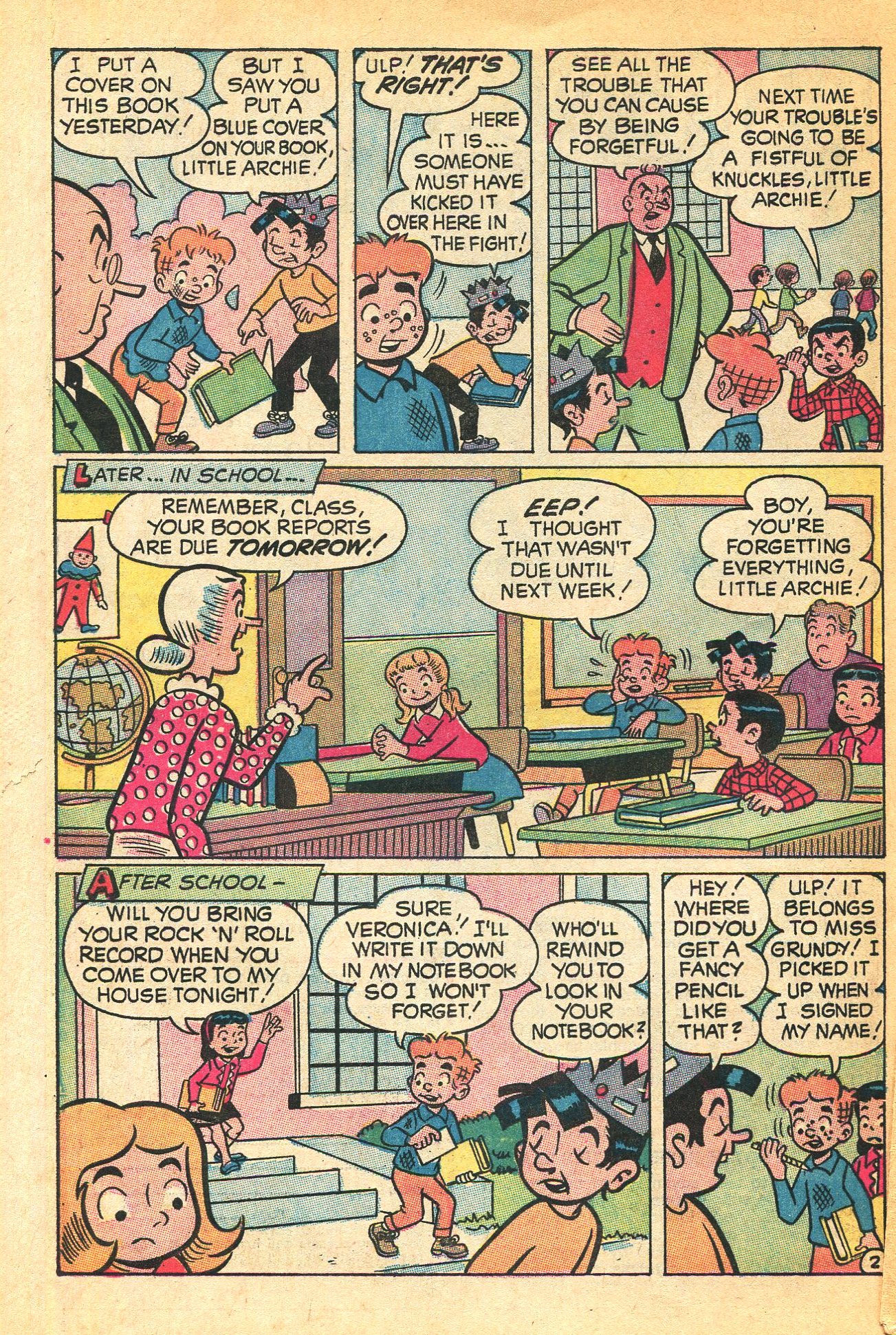 Read online The Adventures of Little Archie comic -  Issue #58 - 60