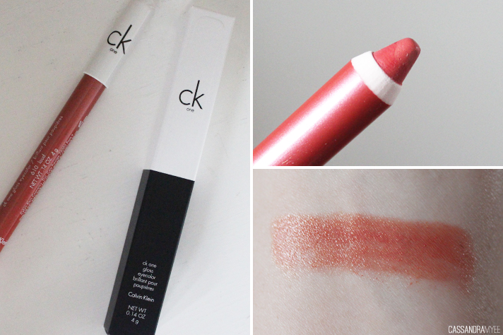 VIOLET BOX // May '14 Unboxing + Initial Thoughts - Calvin Klein One Gloss Eyecolour in LOUD - cassandramyee