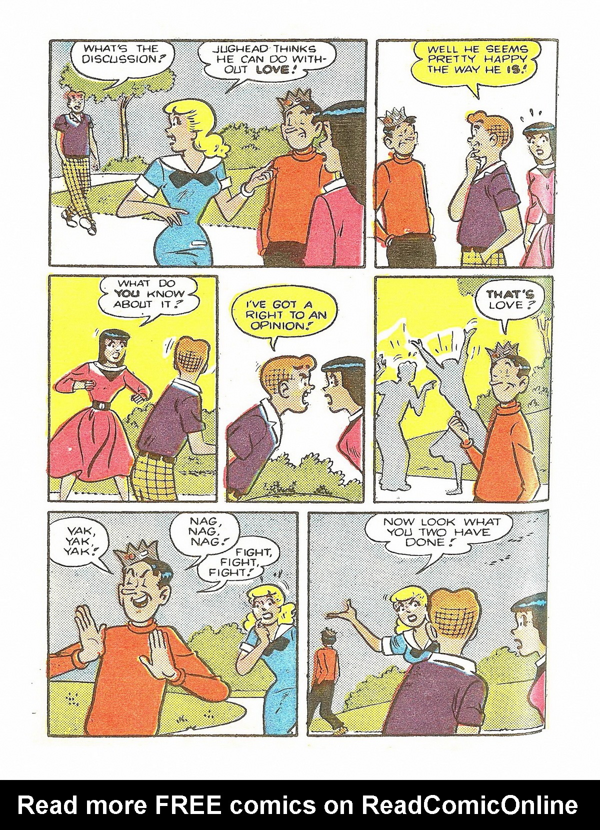 Read online Jughead's Double Digest Magazine comic -  Issue #1 - 161