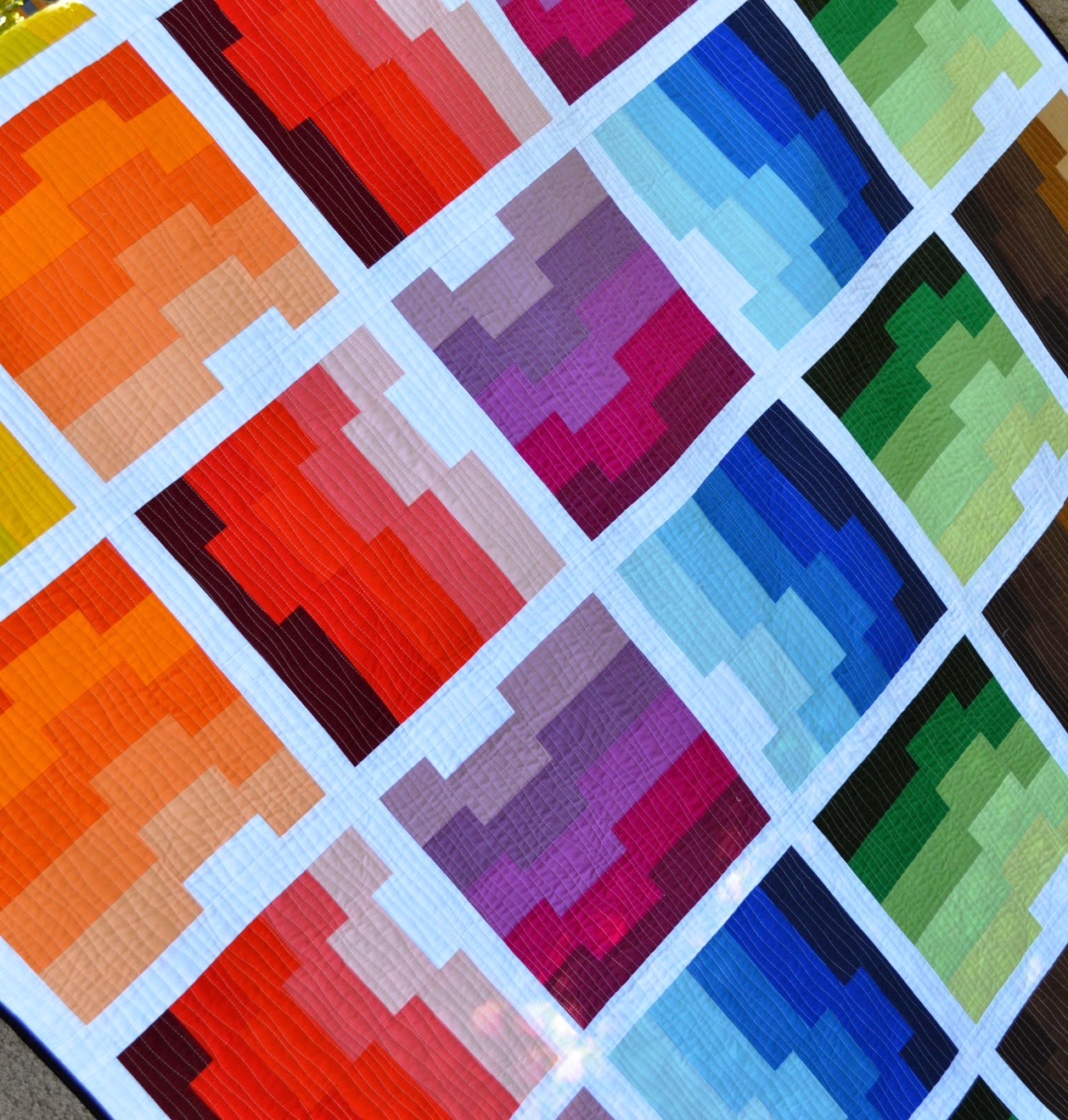 Happy Quilting Off Kilter A Quilt Finish and Tutorial