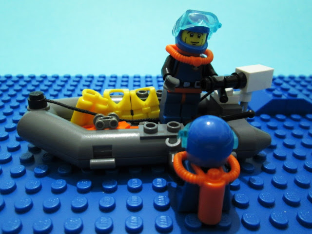 MOC LEGO Mergulhadores