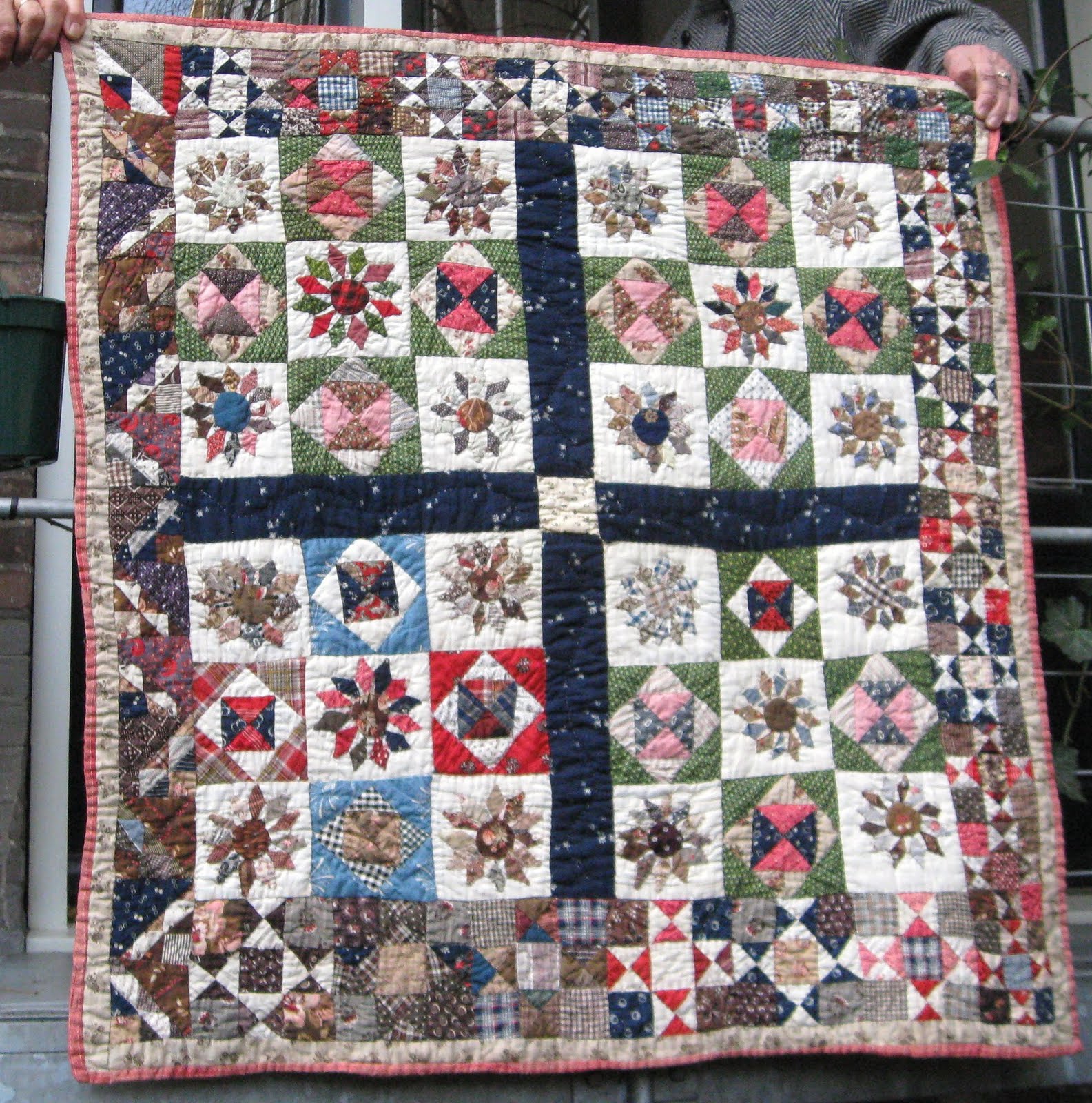 dutch quilt cat Antique Quilts.