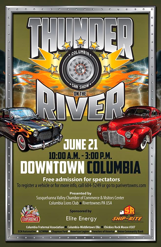 COLUMBIA SPY "Thunder on the River" car show