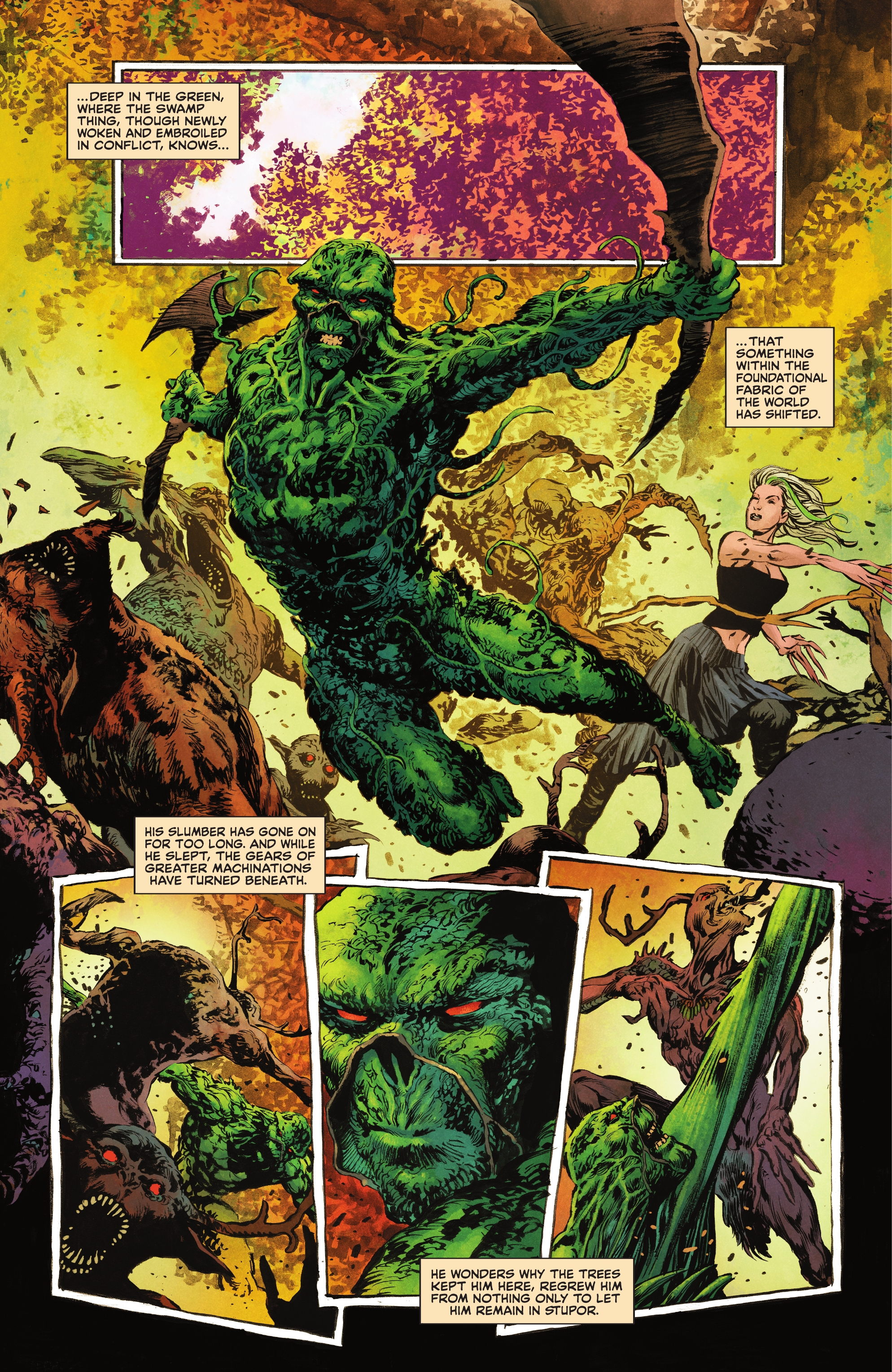 Read online The Swamp Thing comic -  Issue #12 - 15