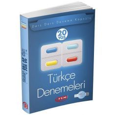 Fem YGS Türkçe 20 Deneme Sınavı (2016) Fem YGS Türkçe 20 Deneme Sınavı (2016)
