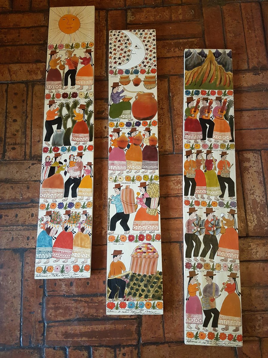 Arte popular con Irinea & Maria TABLAS DE SARHUA