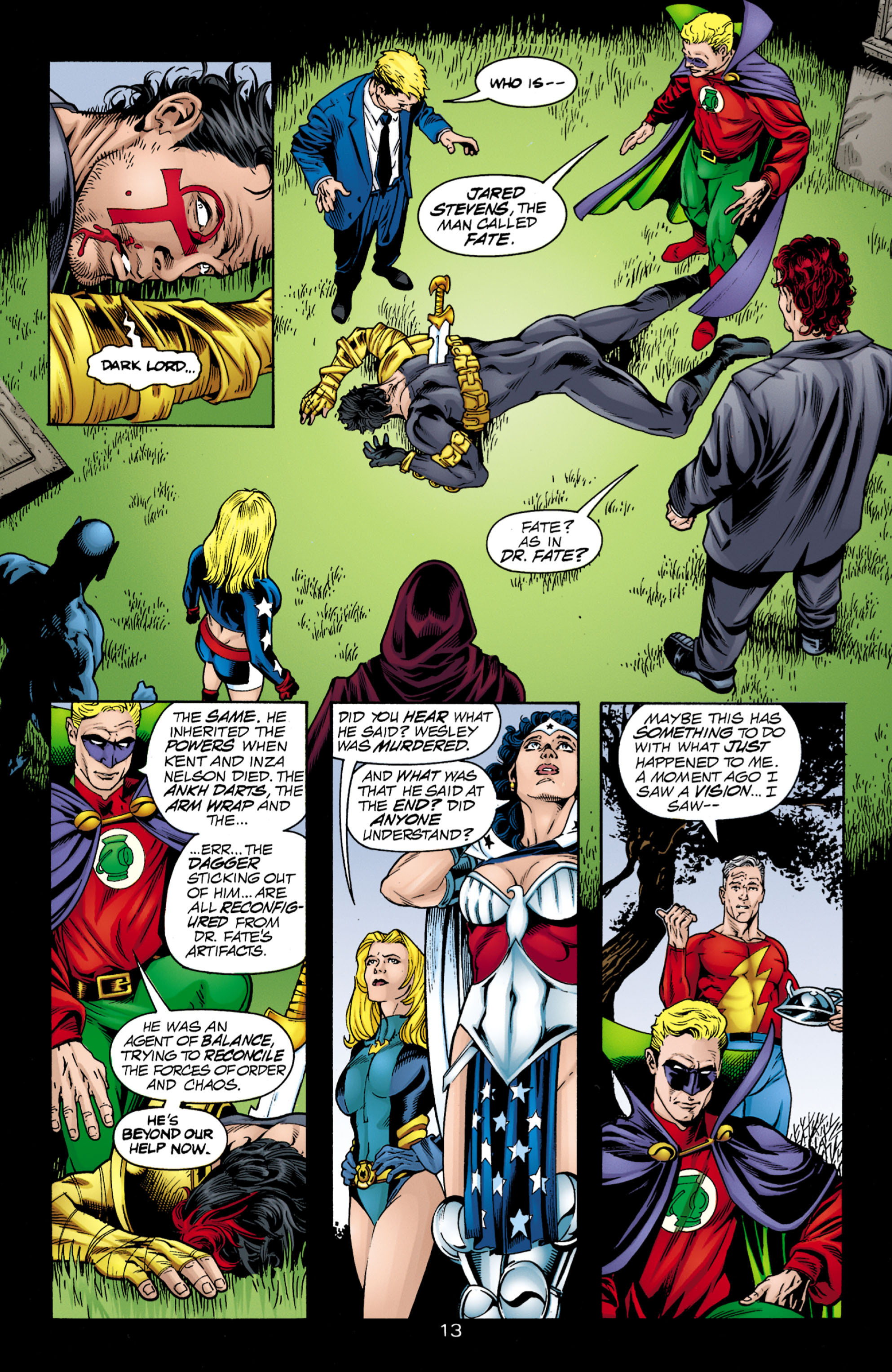 Read online JSA (1999) comic -  Issue #1 - 12
