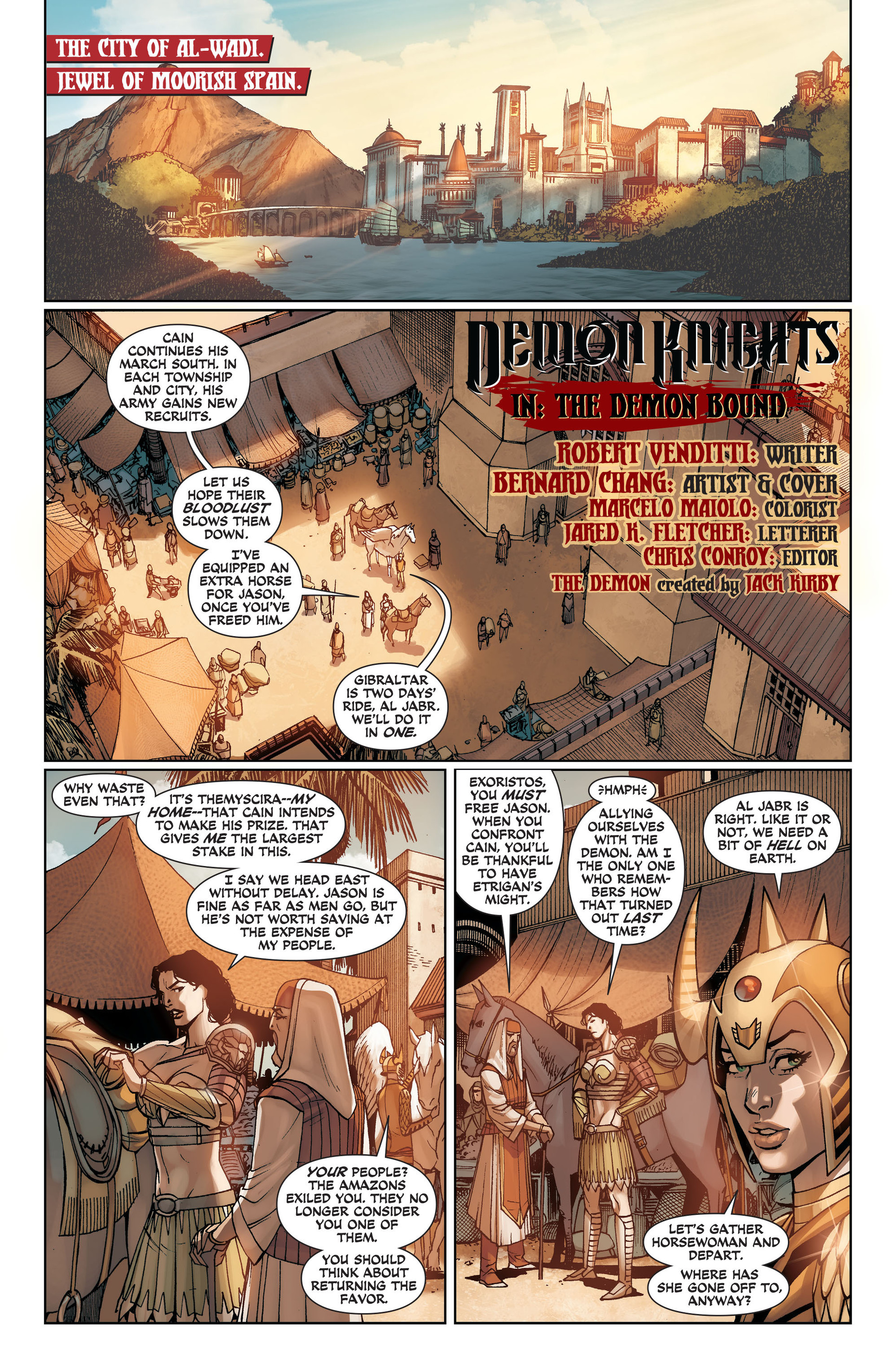 Read online Demon Knights comic -  Issue #17 - 5