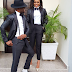 Ex BB Naija Host, Ebuka Obi-Uchendu and his wife rock matching tuxedo