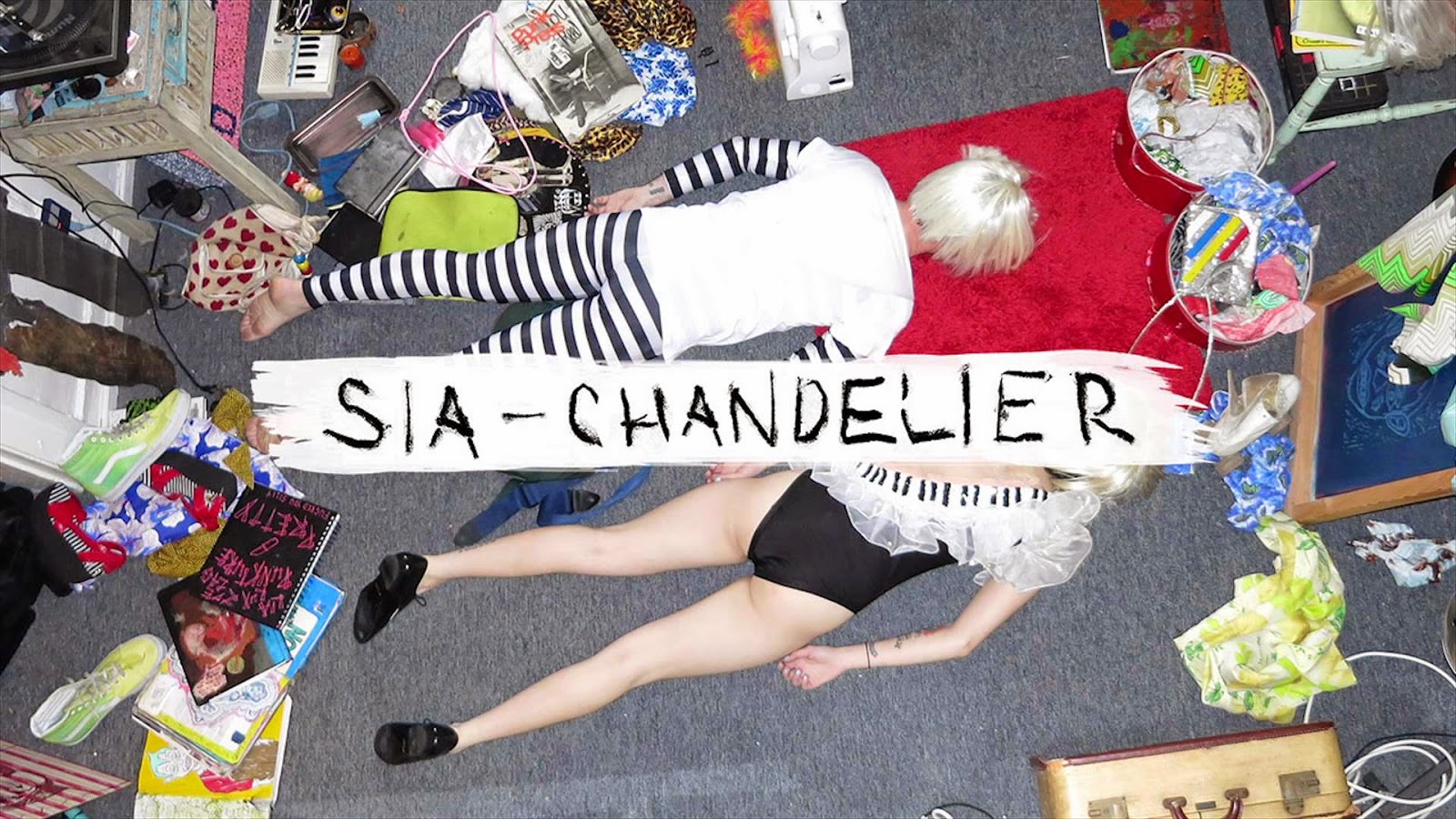 SIA "CHANDELIER" official video THE ENCHANTED BOUDOIR