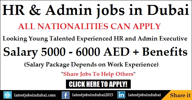 Human Resource HR and Admin jobs in Dubai HR Recruitment and Admin jobs in Dubai