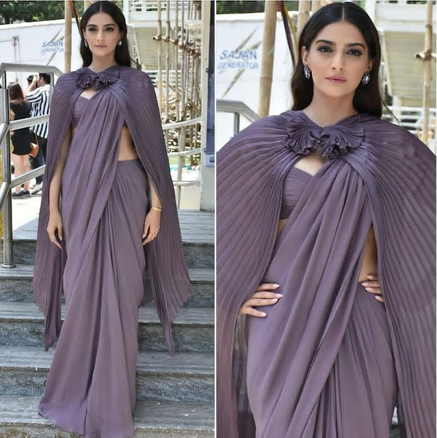 Sonam Kapoor is Giving us Major Sari Goals