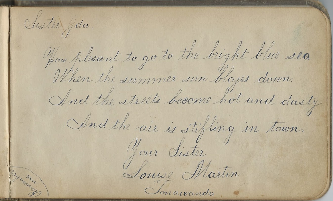 Heirlooms Reunited 18821898 Autograph Album of Ida Meyers of