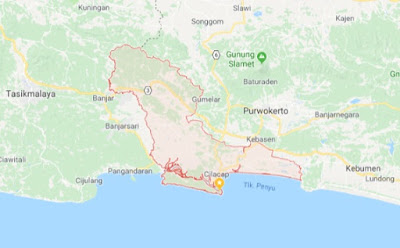 Peta Buta Kabupaten Cilacap