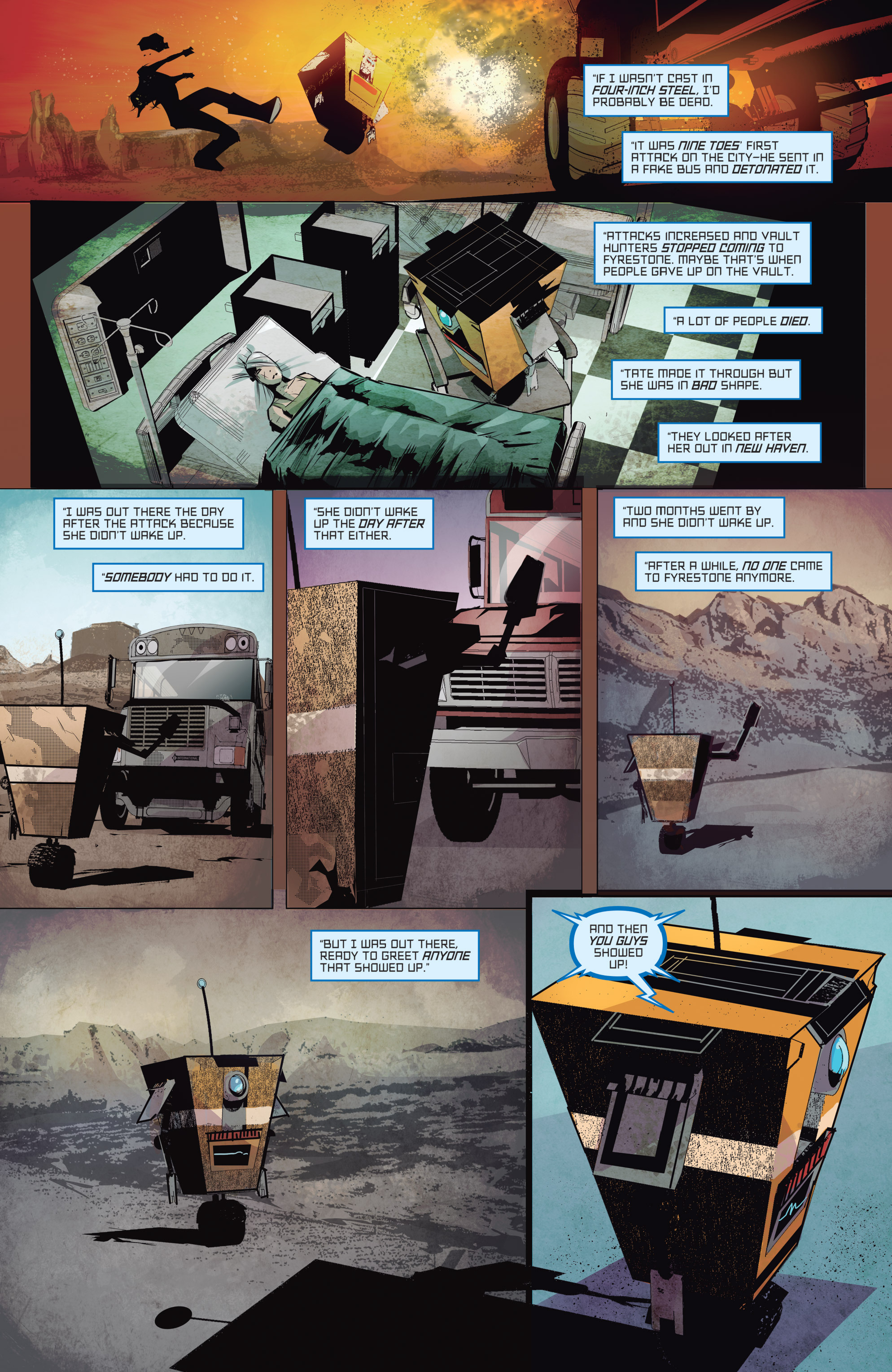 Read online Borderlands: The Fall of Fyrestone comic -  Issue #3 - 9