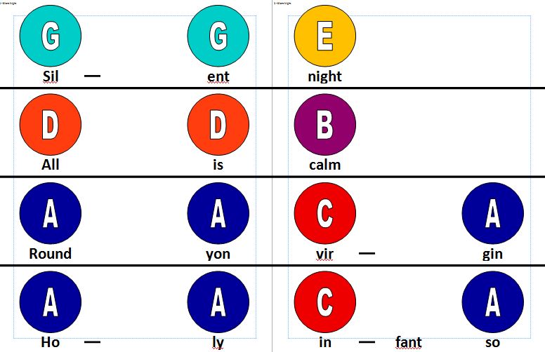 Primary Handbells Silent Night