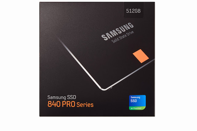 Mặt hộp trước ổ cứng Samsung SSD 840 Pro