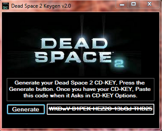dead space 2 pc credit code dead space 2 pc credit code