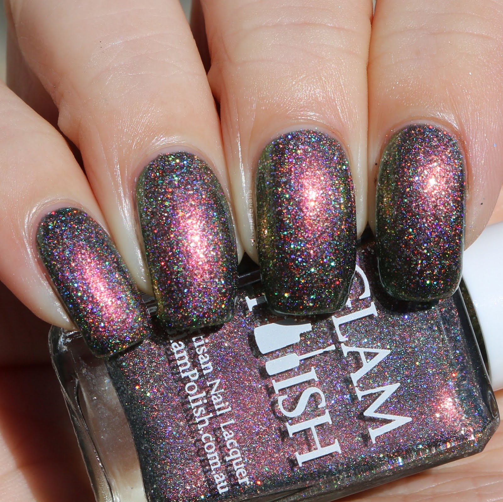 Glam Polish Dead Lights swatched by Olivia Jade Nails