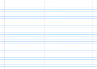 Papel Pautado para imprimir na folha a4 deitada Papel Pautado para imprimir na folha a4 deitada