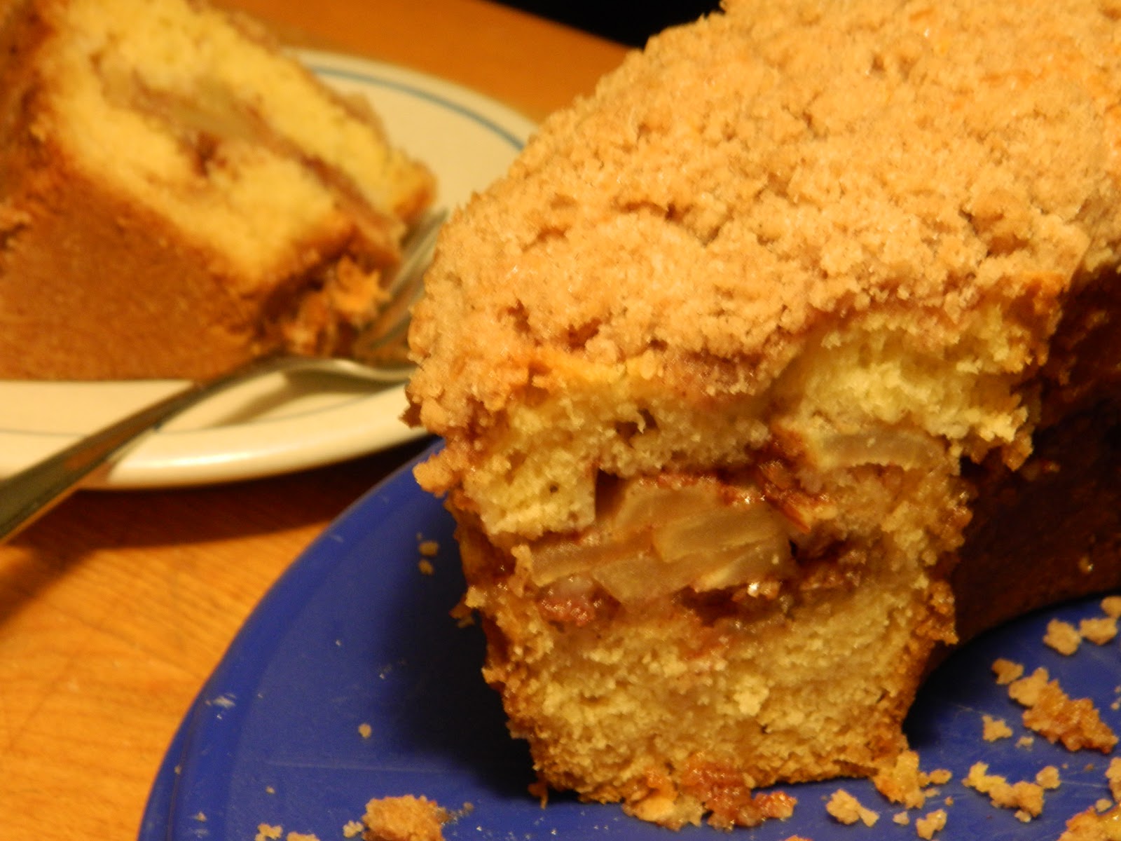 The Wednesday Baker APPLE SOUR CREAM COFFEE CAKE
